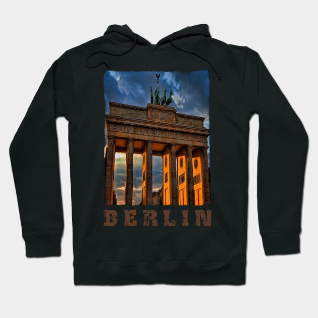 berlin victory column Hoodie by teehood